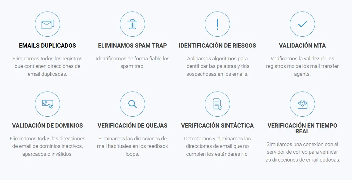 Teste para validar e-mails